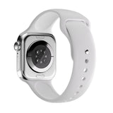 Watch 11 Pro Mini AI Smart Watch，silver - Top-Down View