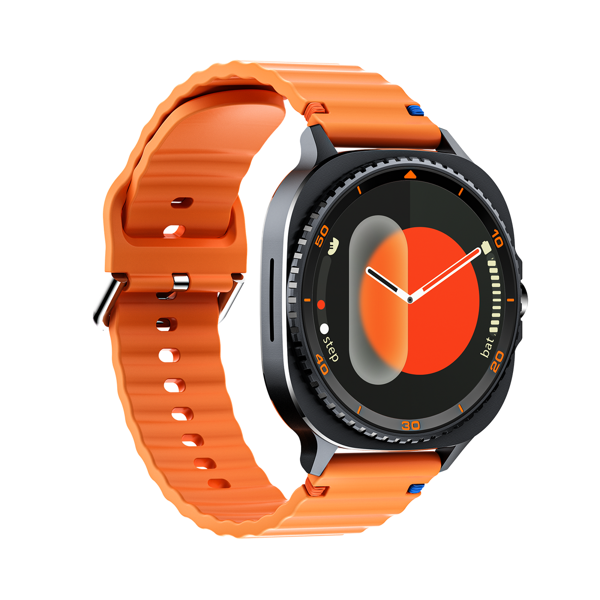 Watch8Classic-MA33 Fitness Smartwatch Bluetooth Call Waterproof Health Tracker for iPhone Android,Orange