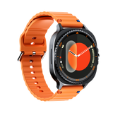 Watch8Classic-MA33 Fitness Smartwatch Bluetooth Call Waterproof Health Tracker for iPhone Android,Orange - Side View