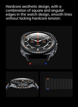 Watch8Classic-MA33 Fitness Smartwatch Bluetooth Call Waterproof Health Tracker for iPhone Android,Orange - Extra Image