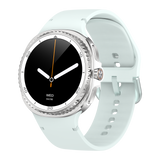 Watch8Classic-SU02 Smart Watch, Full Touch Screen Silicone Sports Wrist Watch for Men Women，Green