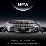Watch8Classic-SU02 Smart Watch, Full Touch Screen Silicone Sports Wrist Watch for Men Women，Pink