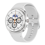 Watch8Classic-SU02 Smart Watch, Full Touch Screen Silicone Sports Wrist Watch for Men Women，White