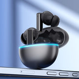 Y9 Wireless Bluetooth 6.0 Heavy Bass Earphones，black
