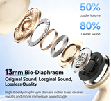 Y9 Wireless Bluetooth 6.0 Heavy Bass Earphones，Cream