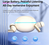 Y9 Wireless Bluetooth 6.0 Heavy Bass Earphones，green
