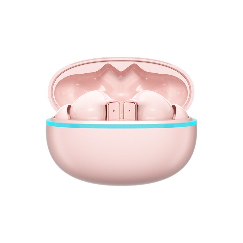 Y9 Wireless Bluetooth 6.0 Heavy Bass Earphones，pink