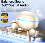 Y9 Wireless Bluetooth 6.0 Heavy Bass Earphones，pink