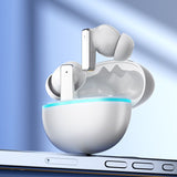 Y9 Wireless Bluetooth 6.0 Heavy Bass Earphones，white