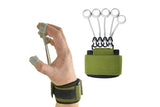 Finger Vein Grip Tester Gripper Guitar Exerciser -20lbs - Top-Down View