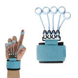 Finger Vein Grip Tester Gripper Guitar Exerciser -20lbs - Close-Up Angle