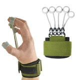 Finger Vein Grip Tester Gripper Guitar Exerciser -40lbs - Close-Up Angle