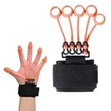 Finger Vein Grip Tester Gripper Guitar Exerciser -60lbs - Close-Up Angle