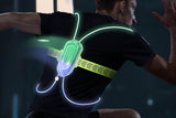 Running Light For Runners Reflective Running Vest Light Up Running Vest Night Running Gear - Side View