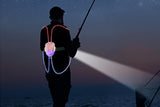 Running Light For Runners Reflective Running Vest Light Up Running Vest Night Running Gear - 45-Degree Angle