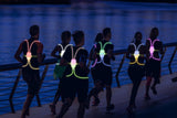 Running Light For Runners Reflective Running Vest Light Up Running Vest Night Running Gear - Rear View