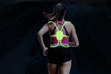 Running Light For Runners Reflective Running Vest Light Up Running Vest Night Running Gear - Close-Up Angle