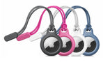 4Pcs AirTag Protective Cover Case Protector Shell with Lanyard for Apple AirTag