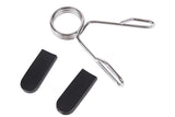 4 Pack 25mm Barbell Spring Clips Gym Weight Lifting Clamps for Dumbbell Bar Lock