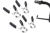4 Pack 25mm Barbell Spring Clips Gym Weight Lifting Clamps for Dumbbell Bar Lock