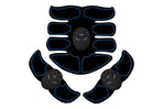 3Pcs Muscle Training ABS Stimulator Stimulator -Blue