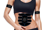 3Pcs Muscle Training ABS Stimulator Stimulator -Blue - Side View