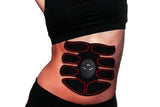 3Pcs Muscle Training ABS Stimulator Stimulator -Red - Side View