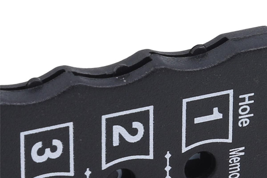18 Hole Golf Score Counter Stroke Counter -Black