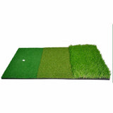 Golf Mat 3-in-1 Practice Mat Outdoor Indoor Training Mat For Golf - Close-Up Angle