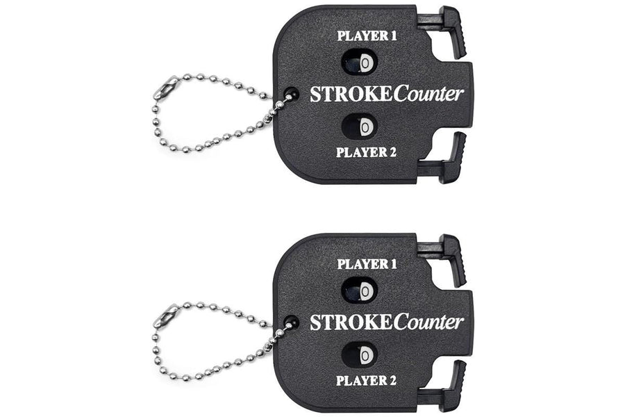 2PCS Golf Score Indicator 2 Player Stroke Counter Golf Handy Count Shot