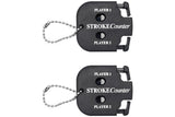2PCS Golf Score Indicator 2 Player Stroke Counter Golf Handy Count Shot