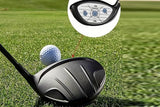 100Pcs Golf Impact Tape Set Club Impact Stickers for Woods Irons Putters - 45-Degree Angle