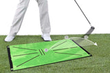 Golf Swing Training Mat for Practice - Front View