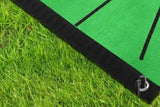 Golf Swing Training Mat for Practice - Top-Down View