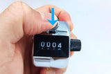 4 Digit Number Clicker Golf Hand Tally Counter - Top-Down View