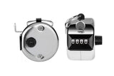 4 Digit Number Clicker Golf Hand Tally Counter - Close-Up Angle