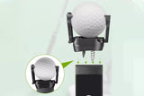 8Pcs Foldable Golf Ball Pick Up Claw Sucker Put On Putter Grip Golf Ball Pick Up Retriever Grabber Golf Accessories - Rear View