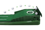 Practice Putting Mat Indoor Putter Trainer Mat 2.6m Auto-Return Golf Training Aid - 45-Degree Angle