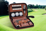 Portable Golf Accessories Set Tool Kit with Carrying Case - Front View