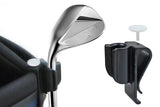 14Pcs Golf Putter Holders Golf Bag Clip On Putting Organizer Golf Equipment - Top-Down View