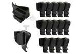 14Pcs Golf Putter Holders Golf Bag Clip On Putting Organizer Golf Equipment - 45-Degree Angle