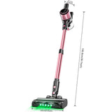 Cordless Vacuum Cleaner, 8 in 1 Powerful Suction Lightweight Vacuum Cleaner for Home, 55Kpa Powerful Suction，LED Display, 3 Suction Modes, 45Mins Detachable Battery Vacuum for Hard Floor Carpet Pet Hair - Extra Image