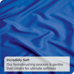 4 Piece Bed Sheet Set- Bedding Sheets & Pillowcases -Breathable Bedding - Wrinkle, Fade, Stain Resistant-Deep Pocket Flat Fitted Bed Sheet Set(Royal blue,King)