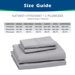 4 Piece Bed Sheet Set- Bedding Sheets & Pillowcases -Breathable Bedding - Wrinkle, Fade, Stain Resistant-Deep Pocket Flat Fitted Bed Sheet Set(Royal blue,King)