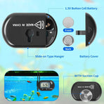 Aquarium Thermometer, Fish Tank Thermometer, Digital Temperature Test, with Large LCD Display (1 Pack)