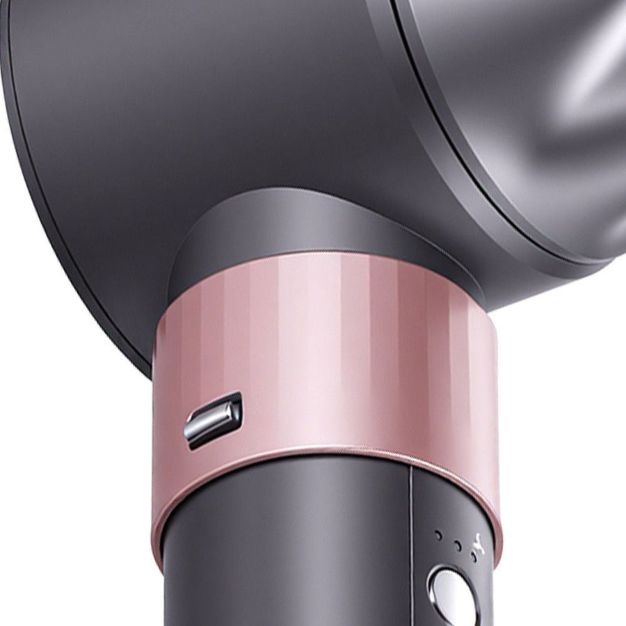 7-in-1 Hot Air Styling Brush Set with Interchangeable Attachments for Home and Salon Use – Dry, Straighten, Curl, and Add Volume with Professional-Grade Power and Precision (RoseGold)