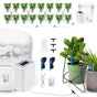 Smart Automatic Plant Watering Drip Irrigation System with Timer, Rechargeable Battery, Dual Spray & Drip Modes, Ideal for Indoor Potted Plants, Balcony Gardens, and Vacation Care (Water For 8 Plants)