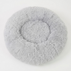 Heated Pet Bed for Cats and Small Dogs, USB-Powered Warmth with 5 Temperature Settings and Timer, Washable Round Cozy Couch for Indoor Comfort (40cm)