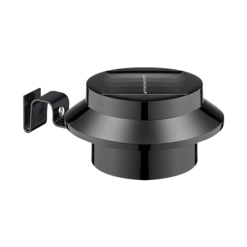 Solar Powered Smart Wall Light with Auto Dusk-to-Dawn Sensor, IP65 Waterproof Fence & Garden Accent Lighting, Available in 3000K Warm White or 6000K Cool White, Ideal for Patio, Pathway, and Courtyard Ambient Glow (16PCS, Black Housing‑Cool White Light)
