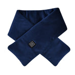 Smart Heated Winter Scarf with USB Power, 3-Temperature Control, Washable Design for Neck Warmth in Office, Home, and Outdoor Camping (Black)